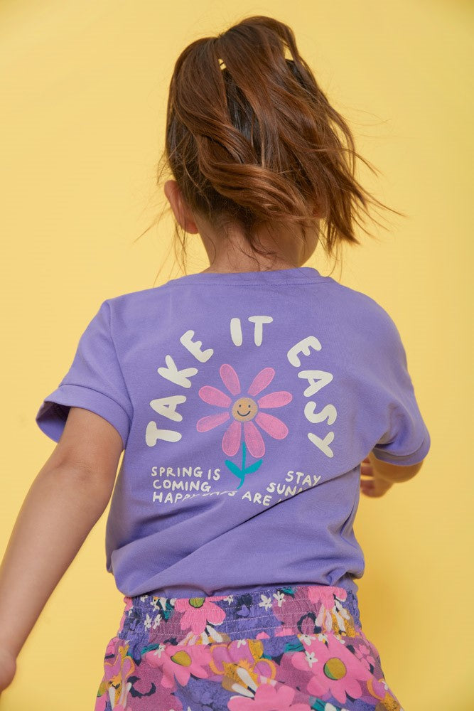 Jubel T-Shirt mit Rückendruck - Rolling into Spring