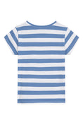 Bild in Galerie-Betrachter laden, Danamade T-Shirt Fenja im Maritim Style, gestreift - Blue
