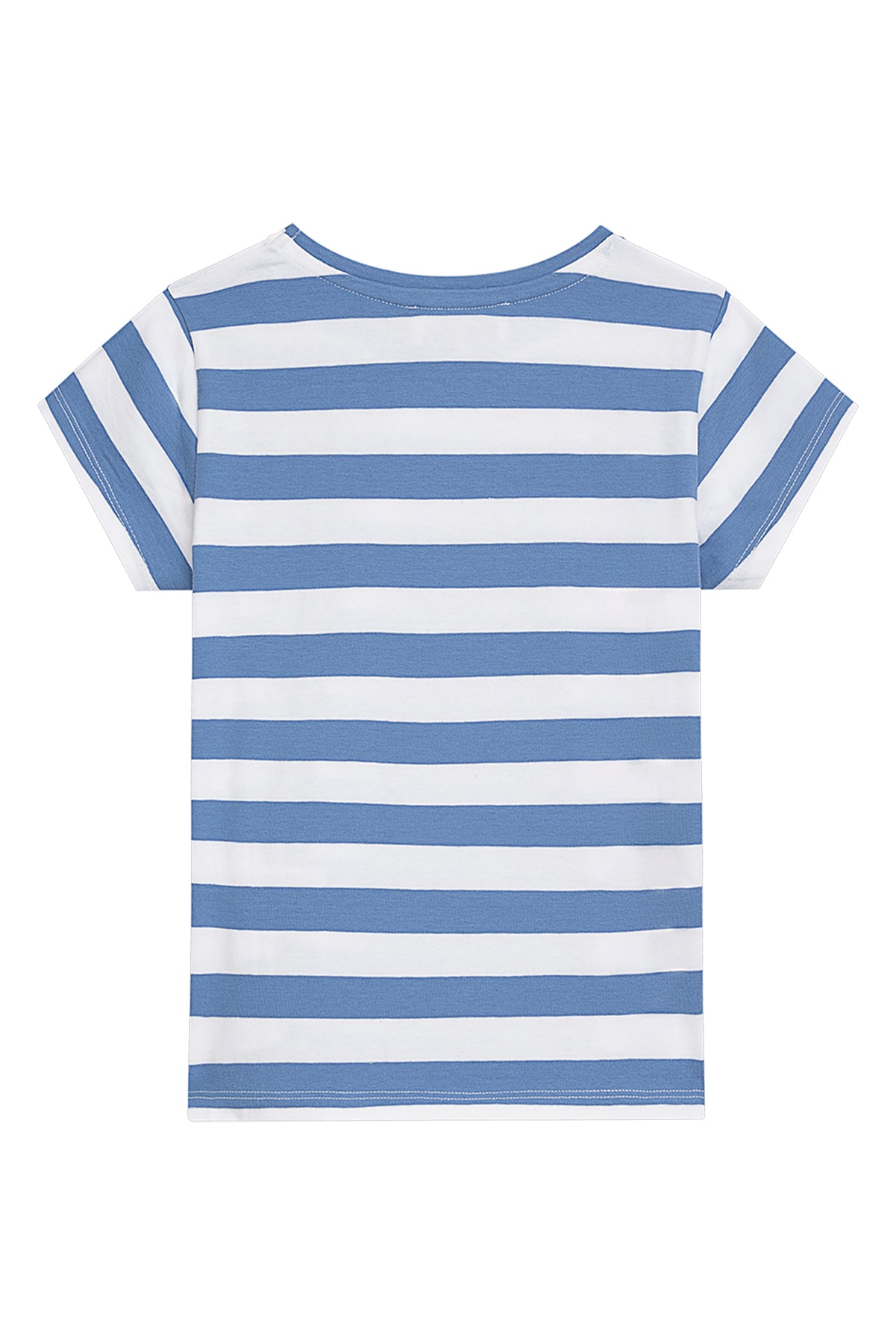Danamade T-Shirt Fenja im Maritim Style, gestreift - Blue