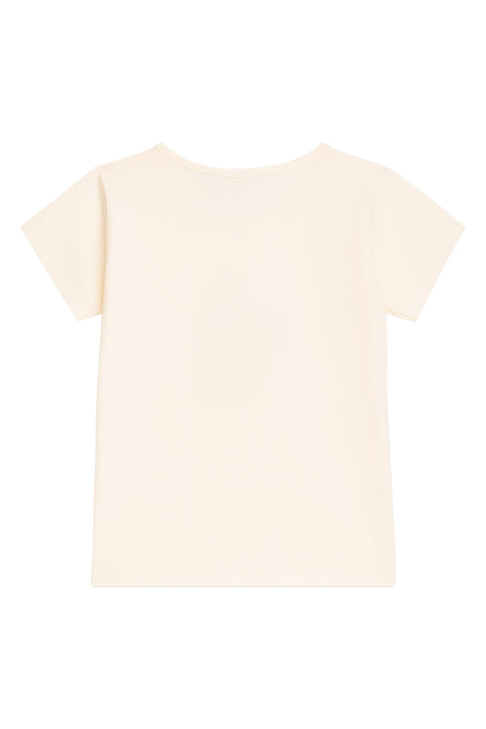 Danamade T-Shirt Nadine mit Druck - Ivory