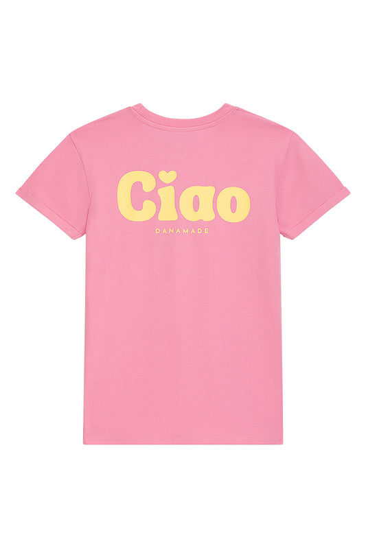 Danamade T-Shirt Elisa mit Druck auf beiden Seiten - Candy