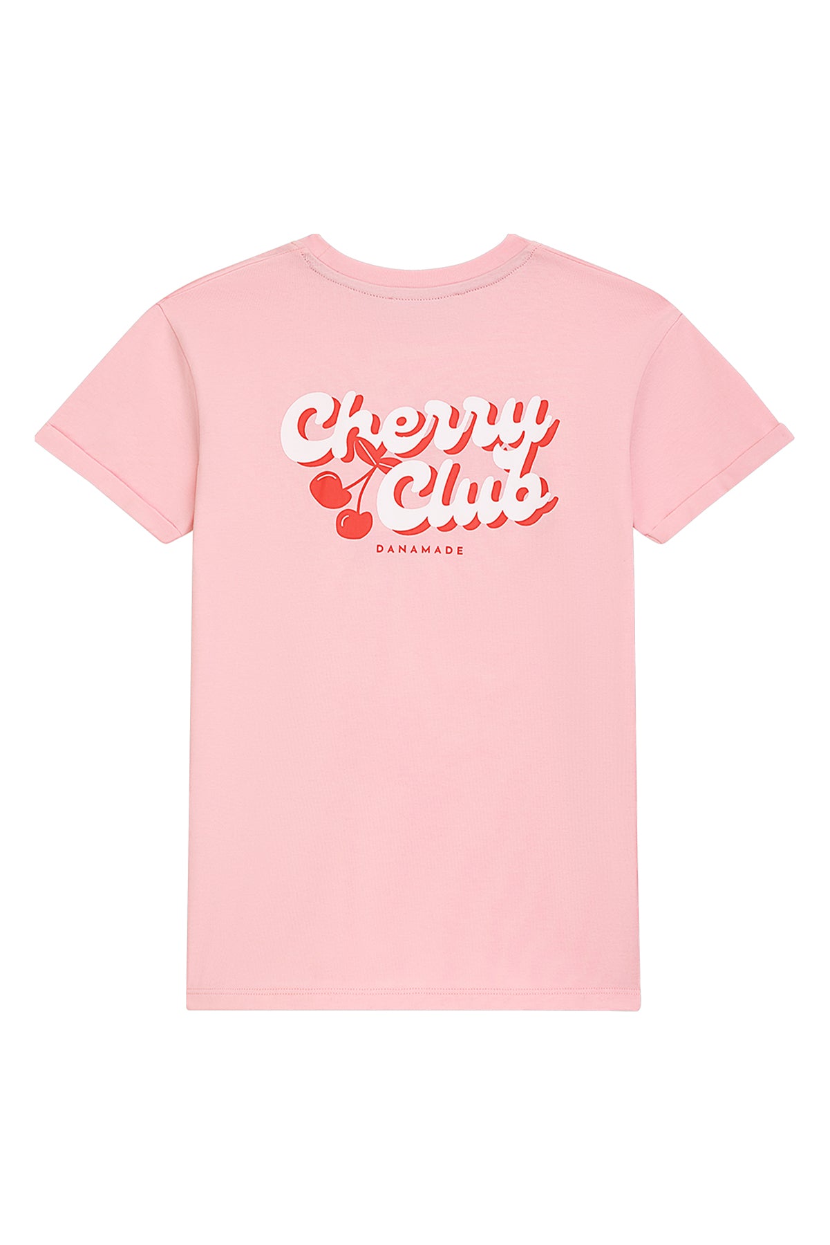 Danamade T-Shirt Betty mit Druck auf beiden Seiten - Rose