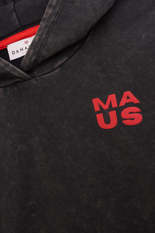 Danamade Sweatshirt mit Kapuze - Antracite