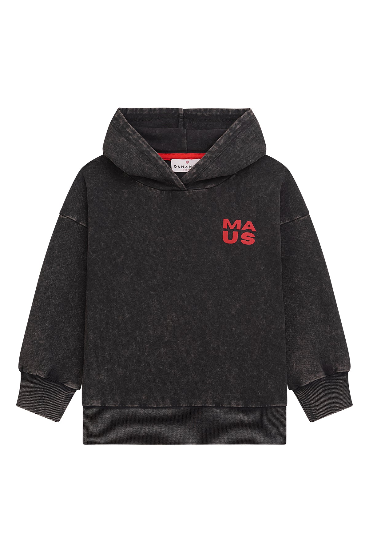 Danamade Sweatshirt mit Kapuze - Antracite