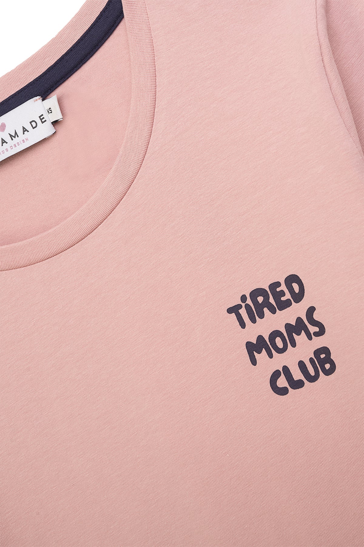 Danamade Langarmshirt mit Spruch - Dusty Rose - for MOM