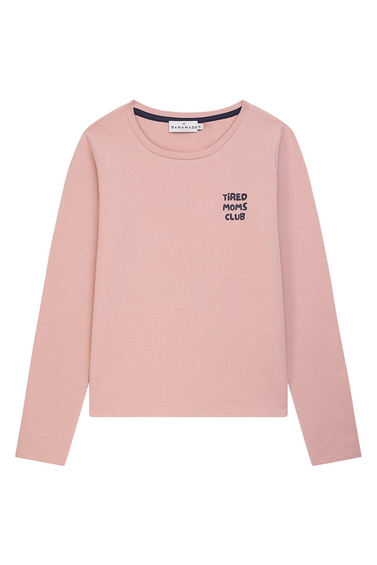 Danamade Langarmshirt mit Spruch - Dusty Rose - for MOM