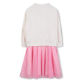 Bild in Galerie-Betrachter laden, Billieblush "Kleid" im Sweatshirt Look - Rosa/Ivory
