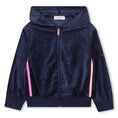 Bild in Galerie-Betrachter laden, Billieblush "Joggingjacke" mit Glitzer - Marineblau
