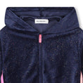 Bild in Galerie-Betrachter laden, Billieblush "Joggingjacke" mit Glitzer - Marineblau
