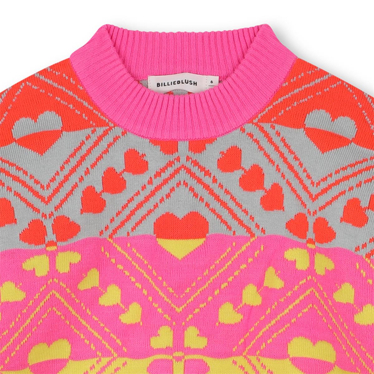 Billieblush "Pullover" mit Herzchen - Pink