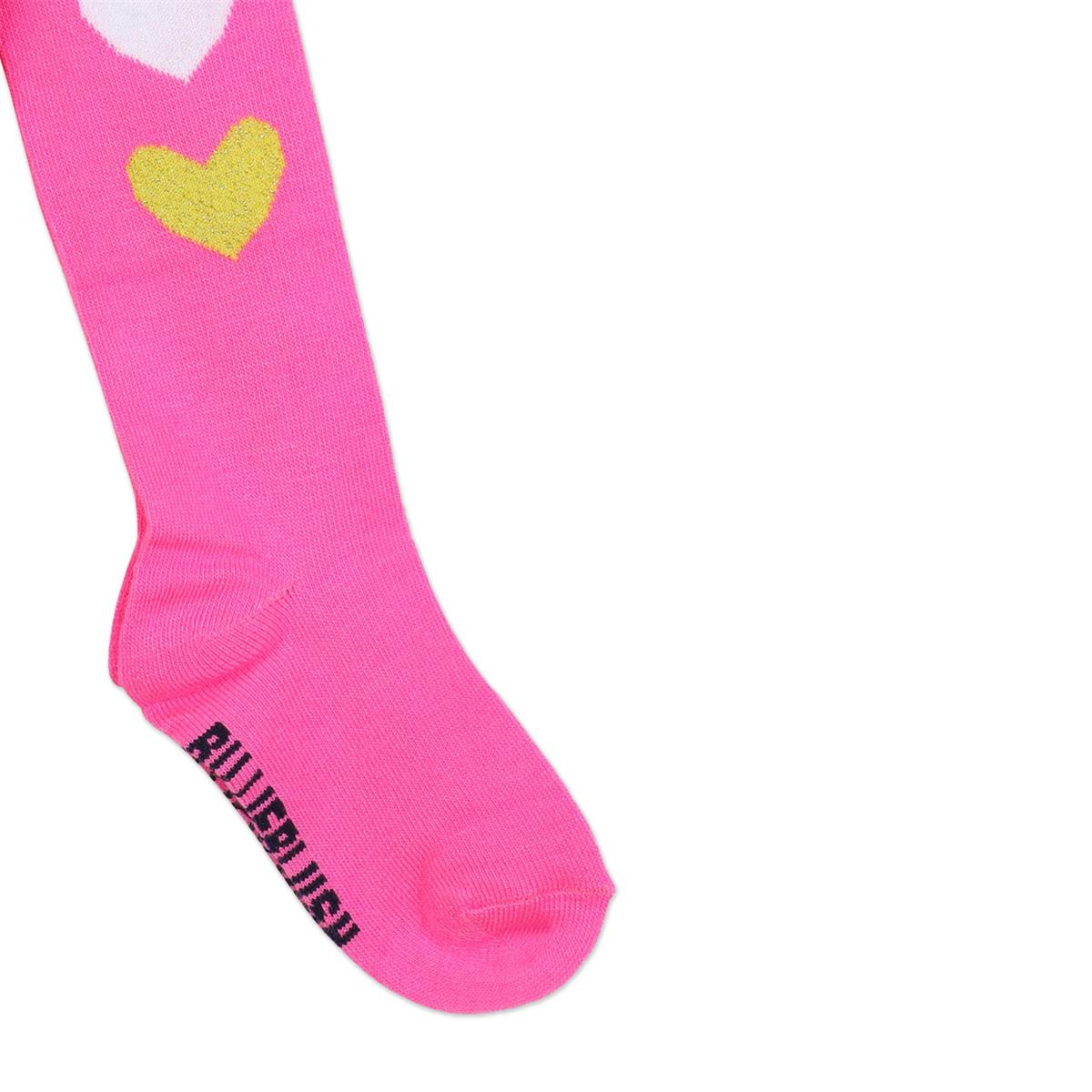 Billieblush "Strumpfhose" mit Herzchen - Pink