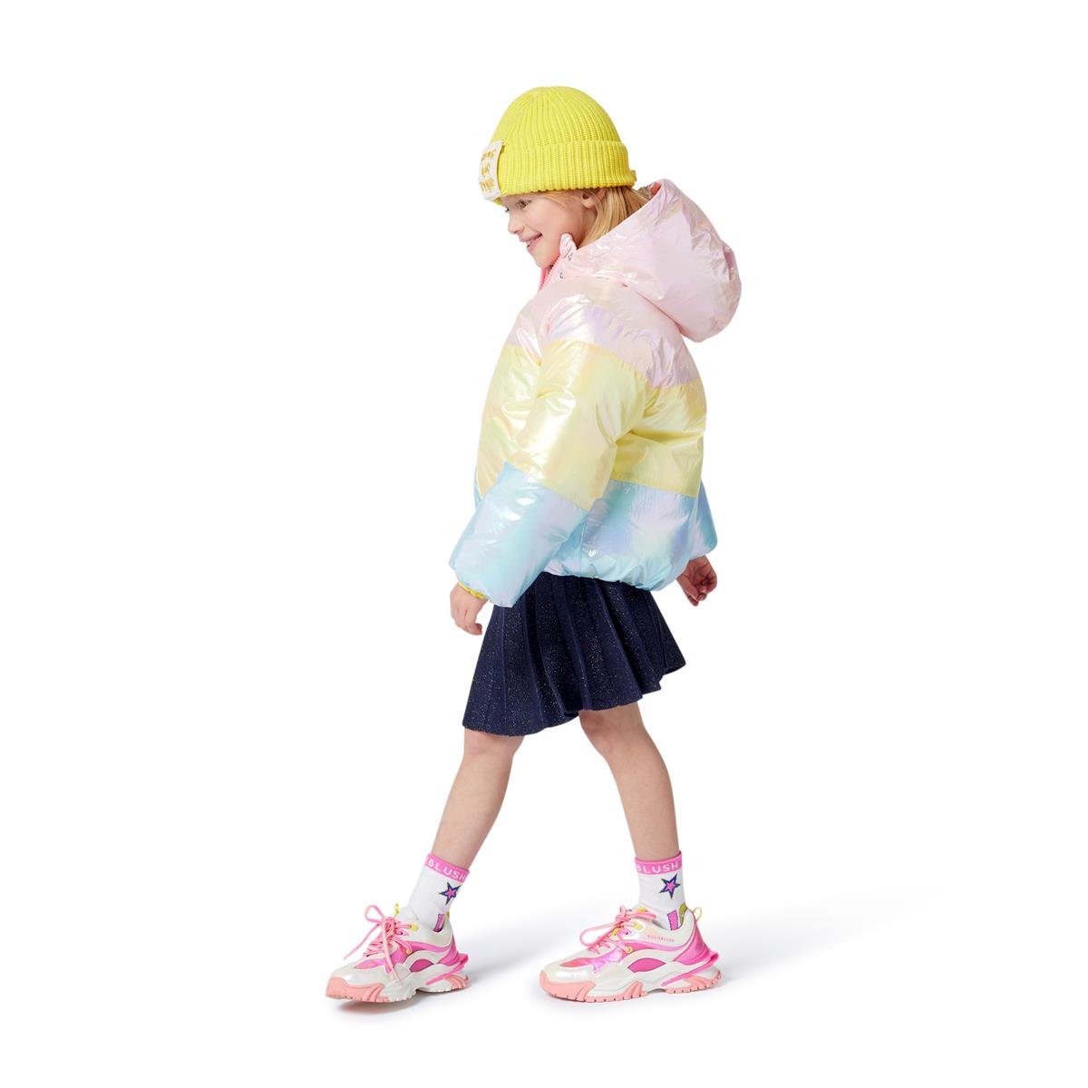 Billieblush "Socken/Kniestrümpfe" Doppelpack - Weiß/Marineblau