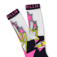 Bild in Galerie-Betrachter laden, Billieblush "Socken/Kniestrümpfe" mit Sternen - Weiß/Marineblau
