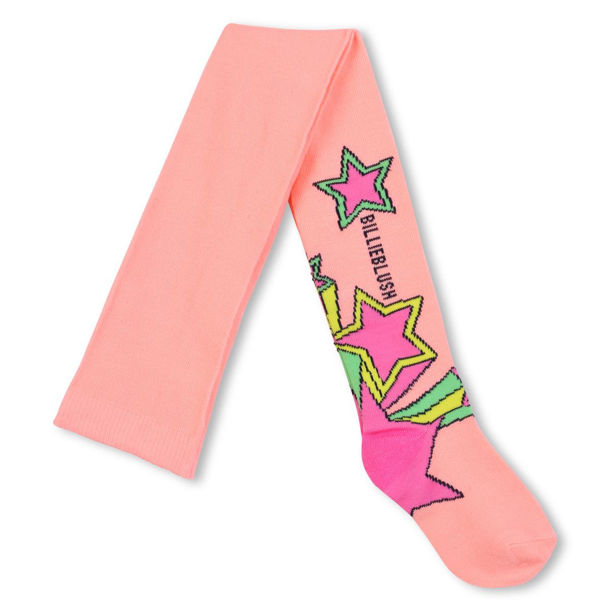 Billieblush "Strumpfhose" mit Sternen - Aprikose