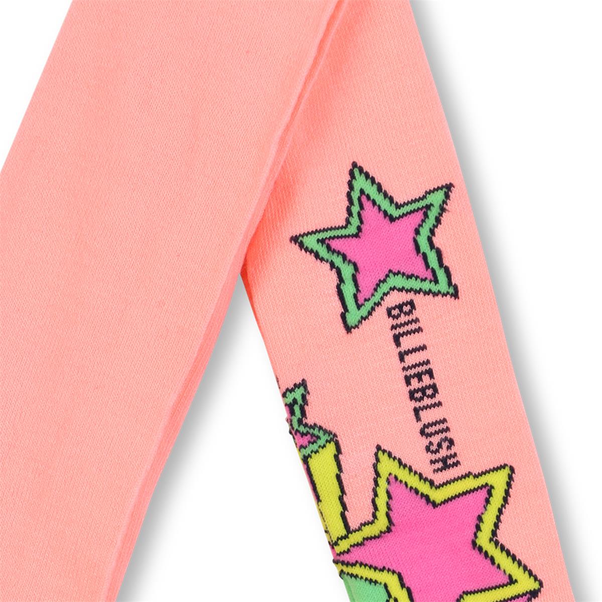 Billieblush "Strumpfhose" mit Sternen - Aprikose