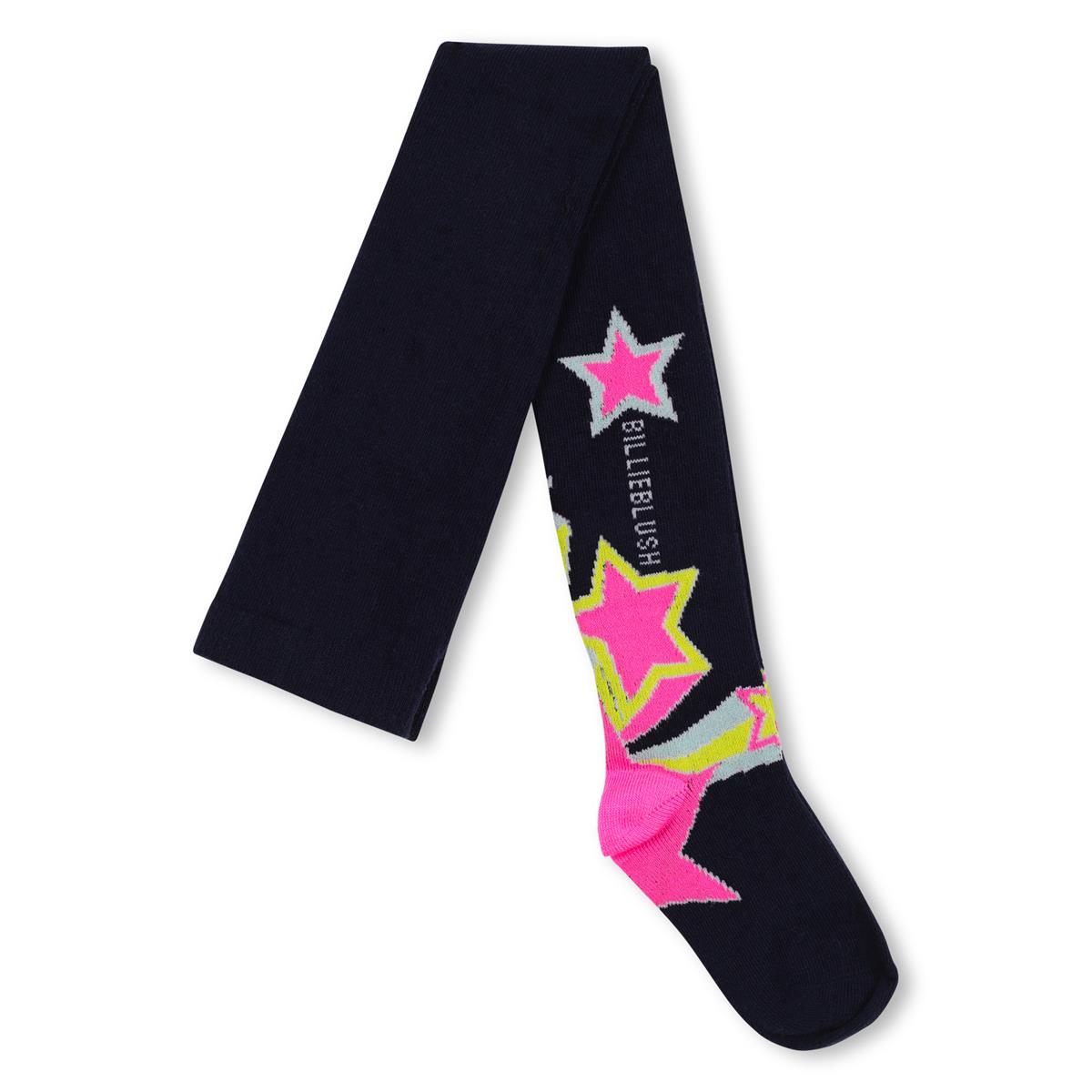 Billieblush "Strumpfhose" mit Sternen - Marineblau