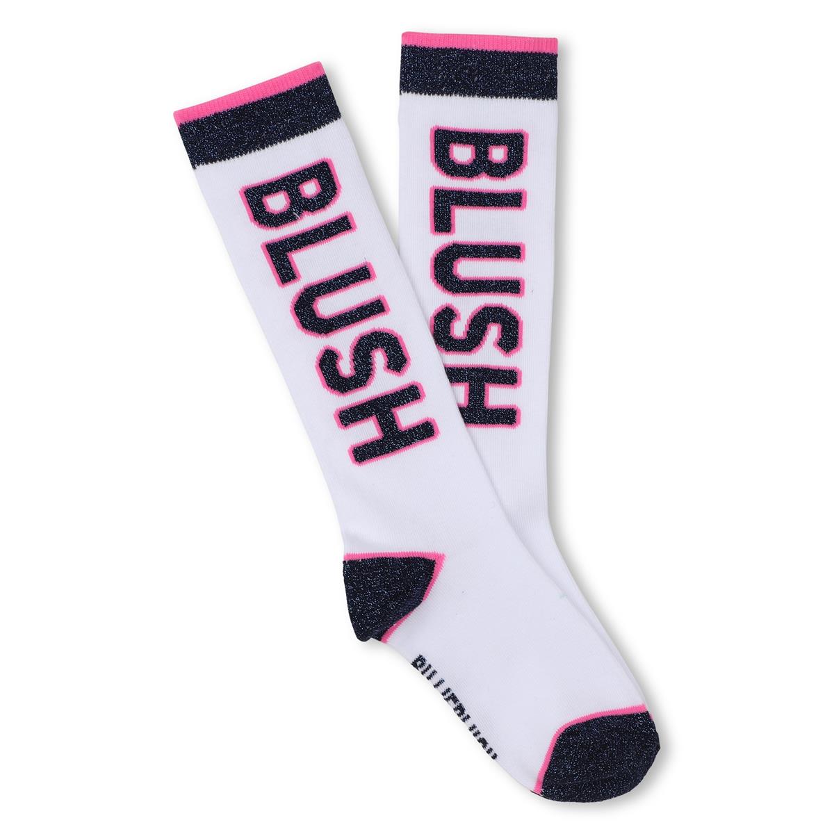 Billieblush "Socken/Kniestrümpfe" - Weiß/Marineblau