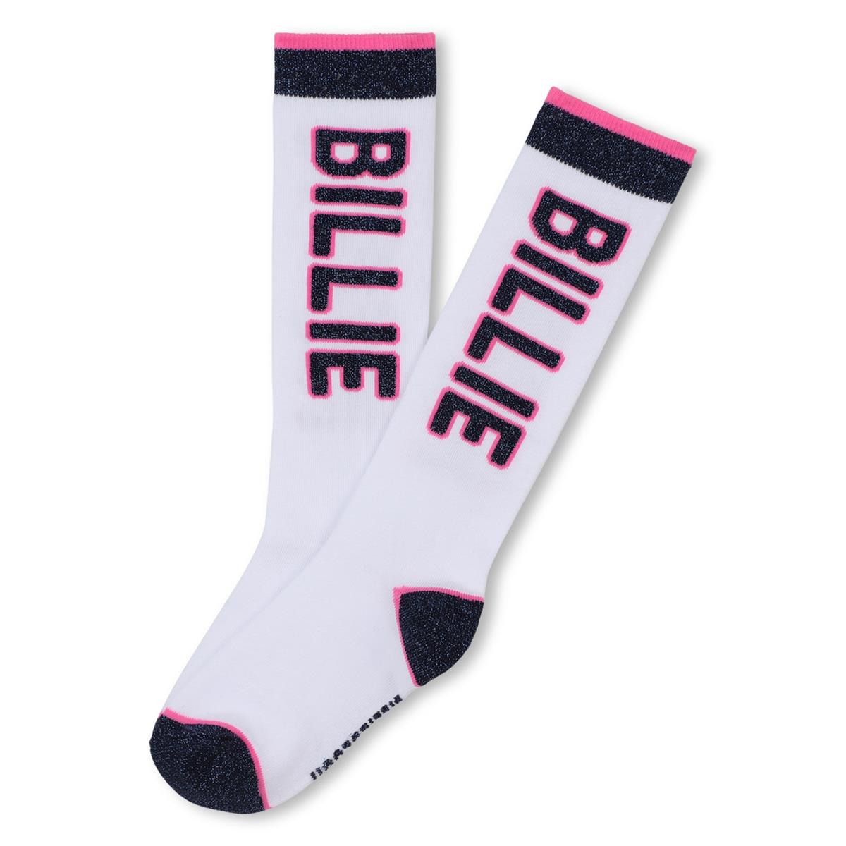 Billieblush "Socken/Kniestrümpfe" - Weiß/Marineblau