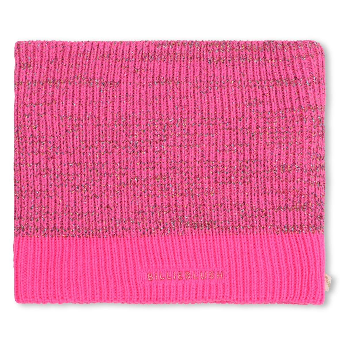Billiblush "Loop Schal" mit Glitzer - Pink