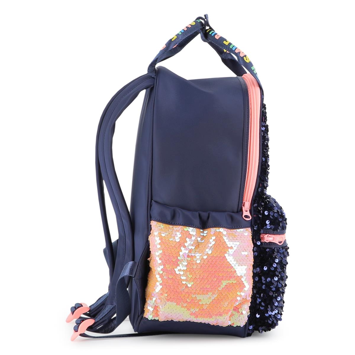 Billieblush "Rucksack" mit Pailletten - Marineblau
