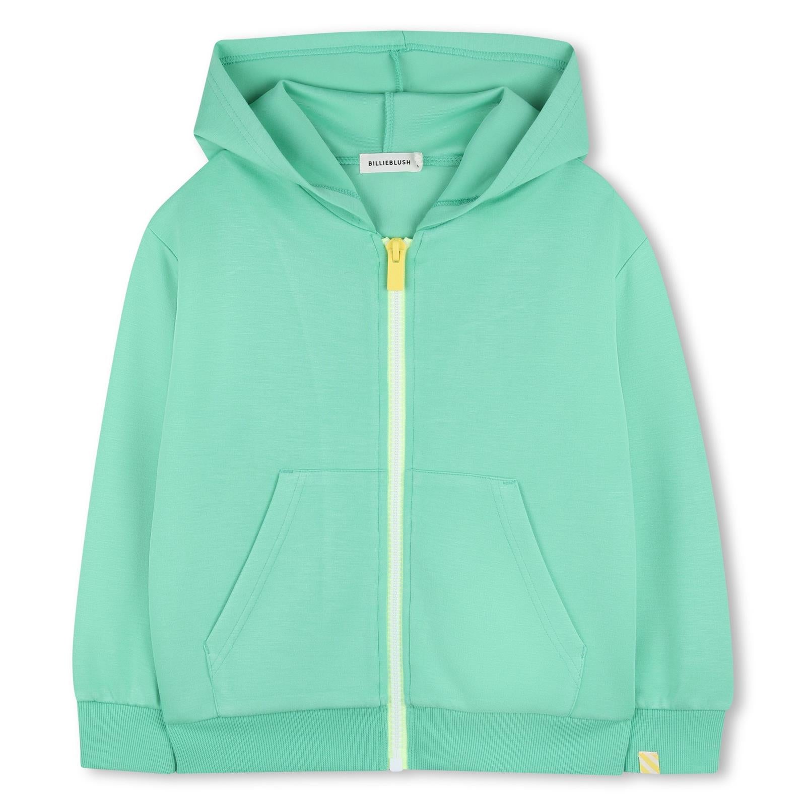 Billieblush Sweatjacke mit Rückendruck - Discord Green