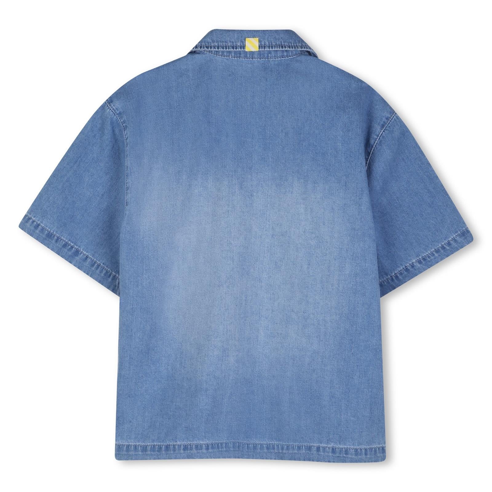 Billieblush Jeanshemd mit cooler Stickerei - Double Stone Bleach