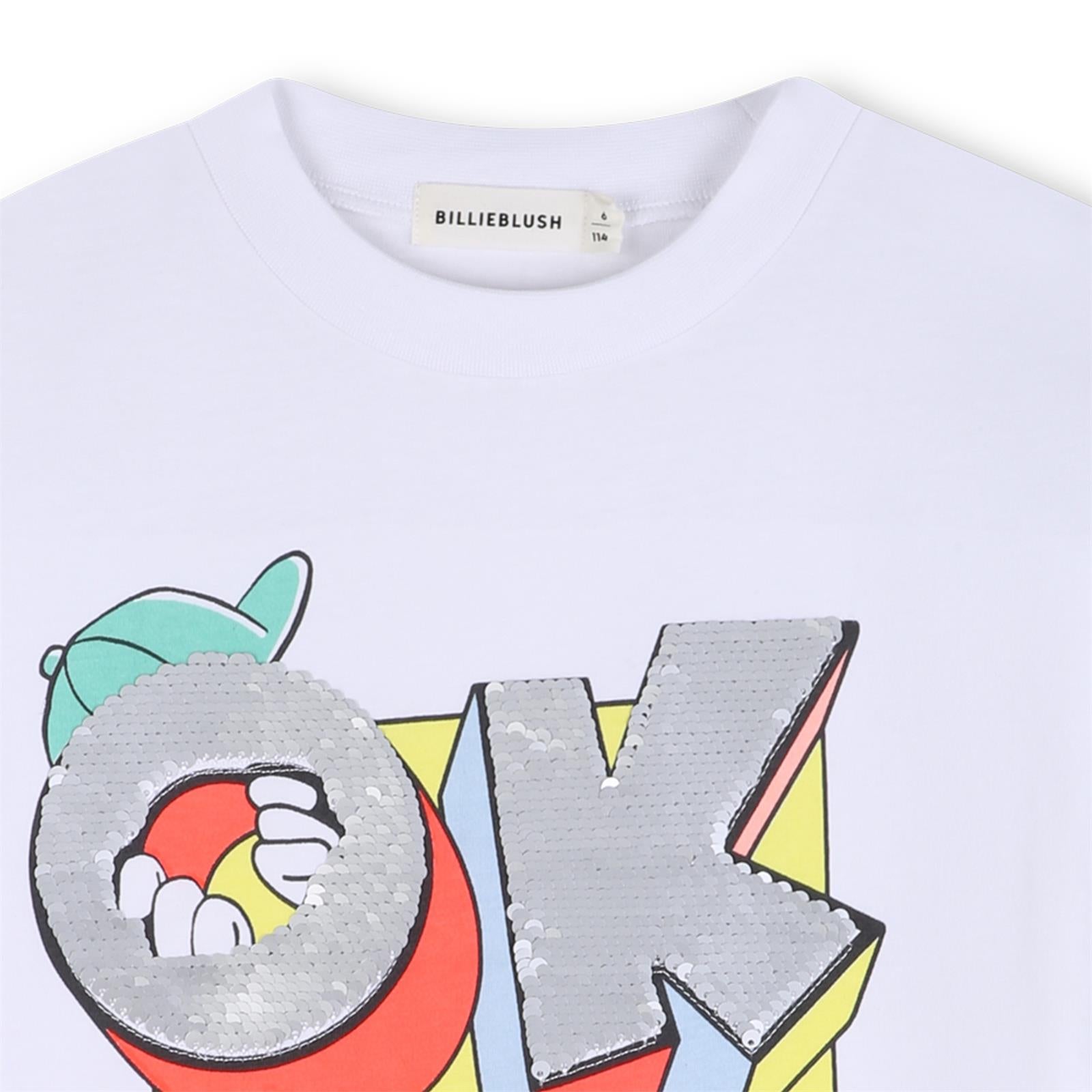 Billieblush T-Shirt mit Druck - White