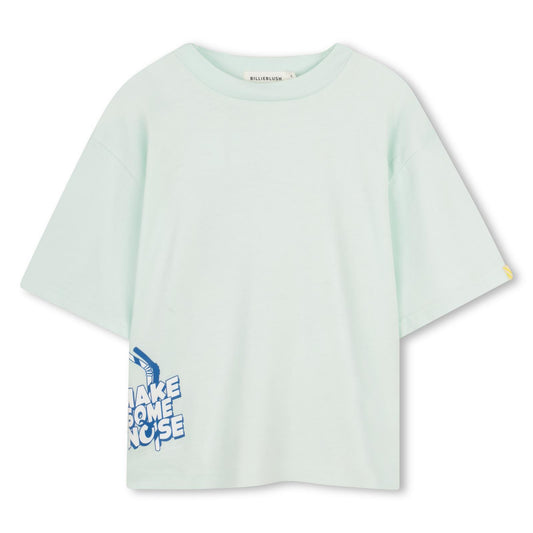 Billieblush T-Shirt mit Rückendruck - Sea Green