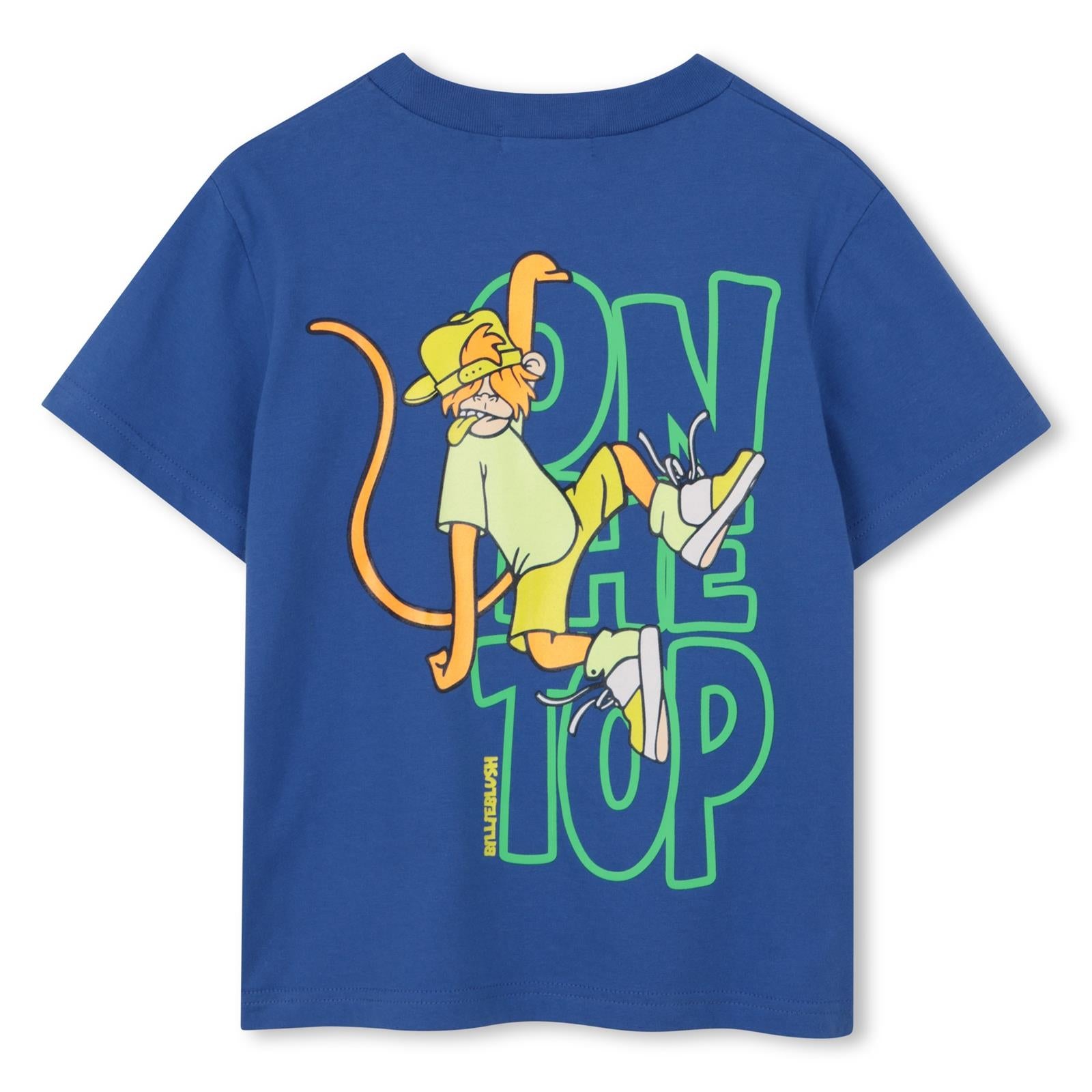 Billieblush T-Shirt mit Rückendruck - Blue