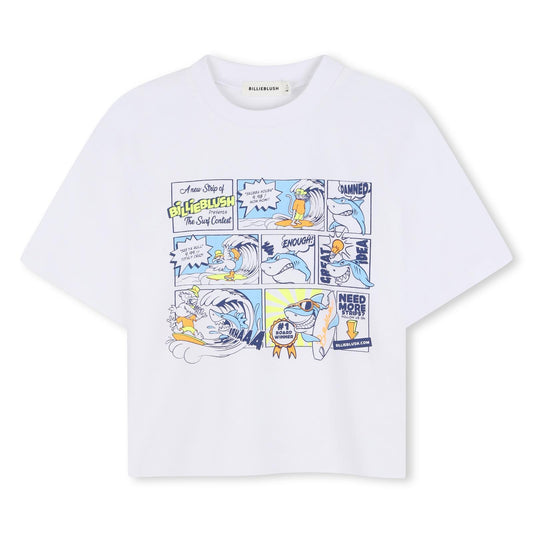 Billieblush T-shirt mit Druck - White