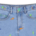 Bild in Galerie-Betrachter laden, Billieblush Jeans-Bermudas mit Stickerei - Double Stone Bleach
