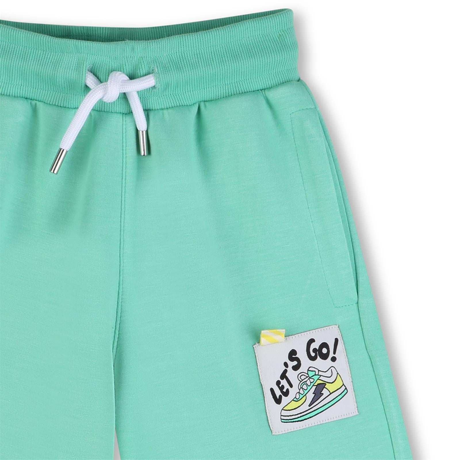 Billieblush Sweat Bermudas mit Kordelzug - Discord Green