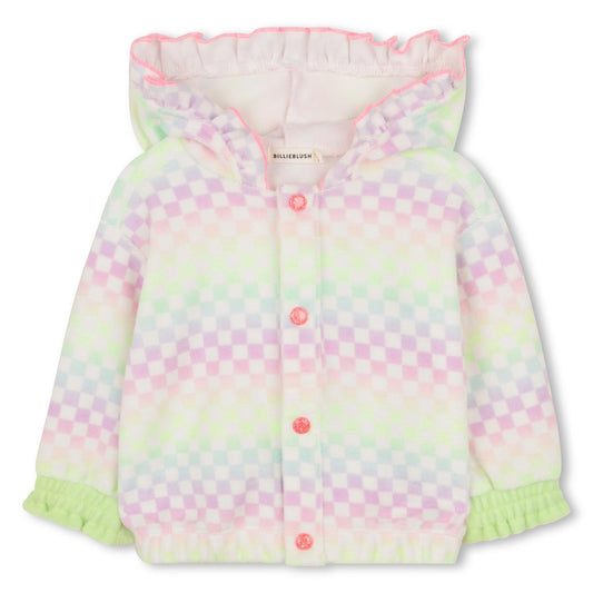 Billieblush Jacke mit Kapuze, gemustert - Multicoloured
