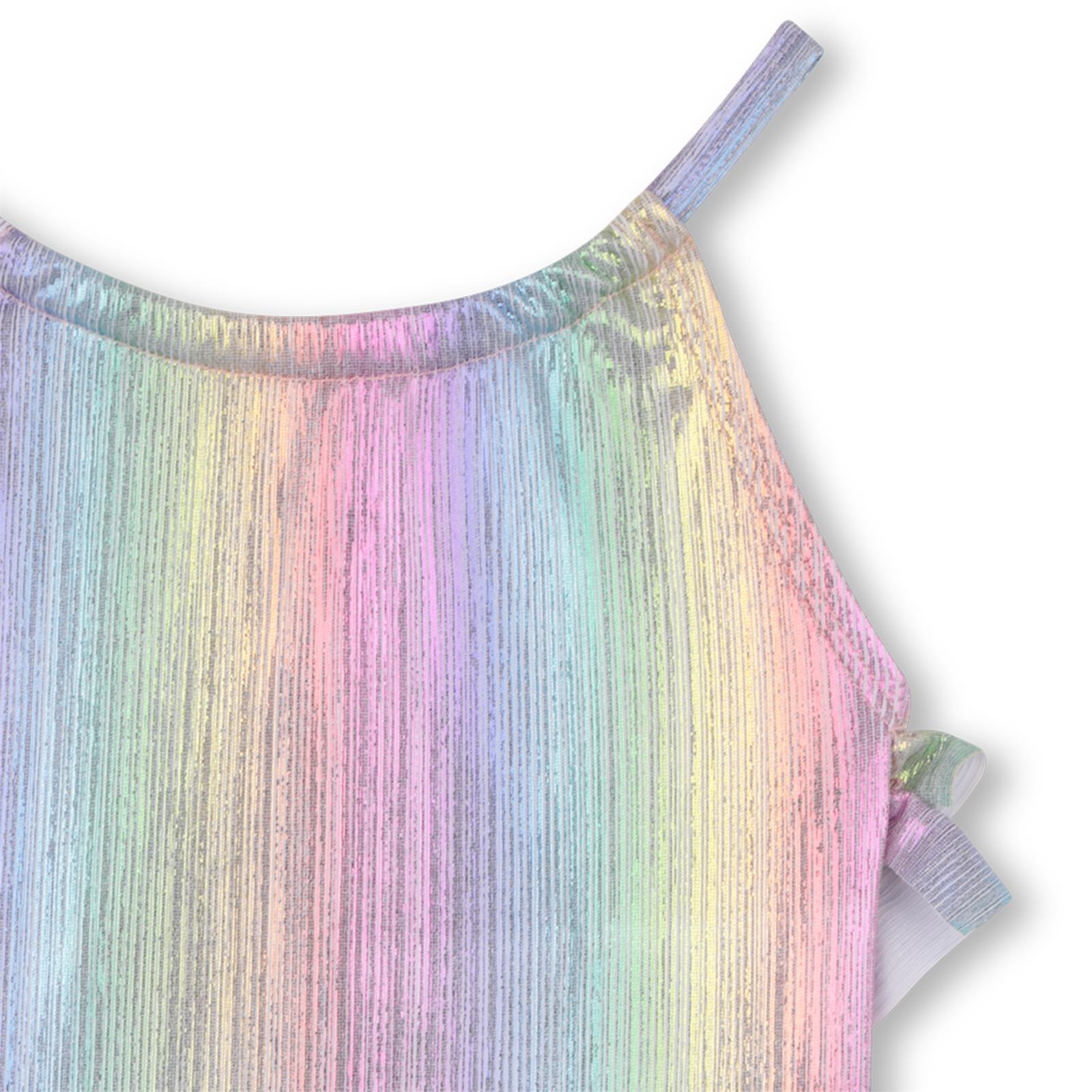 Billieblush Badeanzug mit Rüsche - Multicoloured