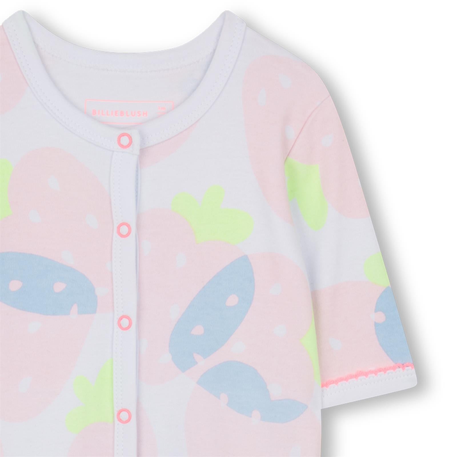 Billieblush Baby Set 2 teilig mit Mütze im Geschenkekarton - White