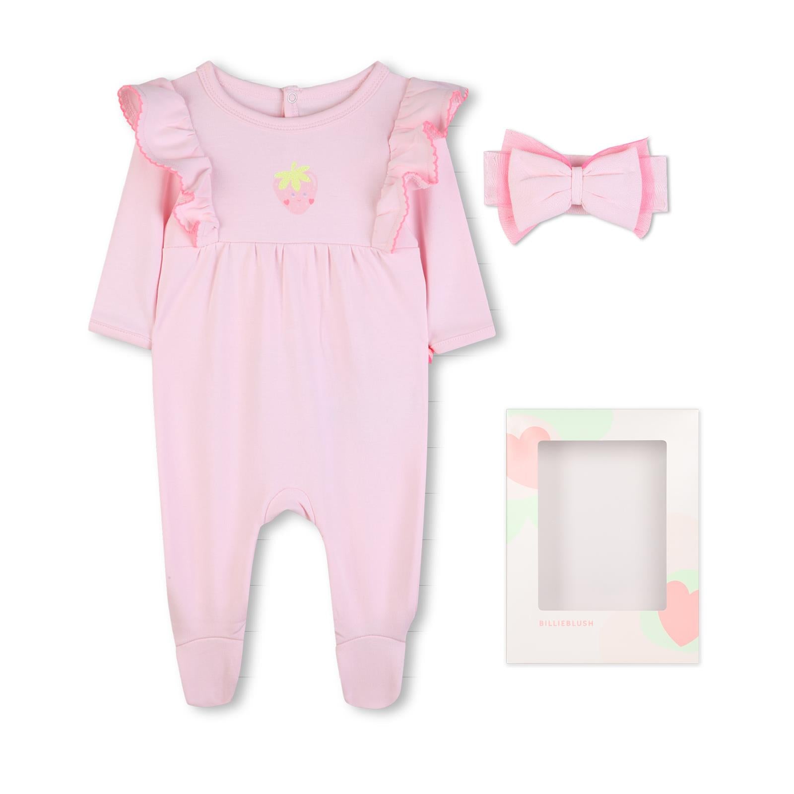 Billieblush Set 2 teilig mit Haarschleife im Geschenkekarton - Pink Pale