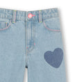 Bild in Galerie-Betrachter laden, Billieblush Jeanshose mit geradem Bein und Herzchen - Double

