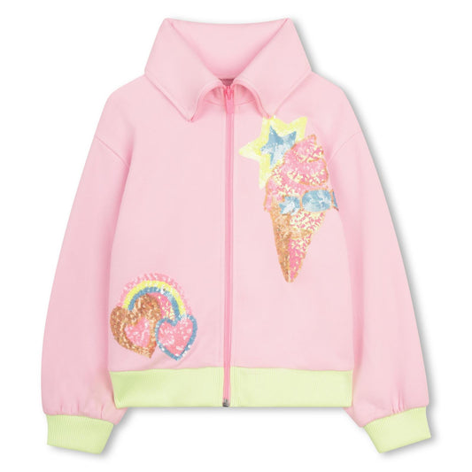 Billieblush Sweatjacke mit Patches - Nosegay