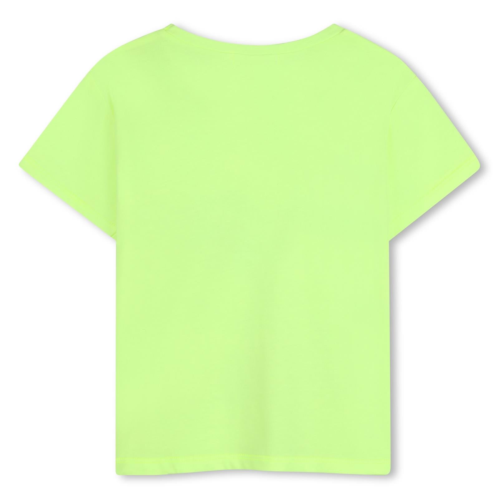 Billieblush T-Shirt mit Paillettendruck - Green Lemon