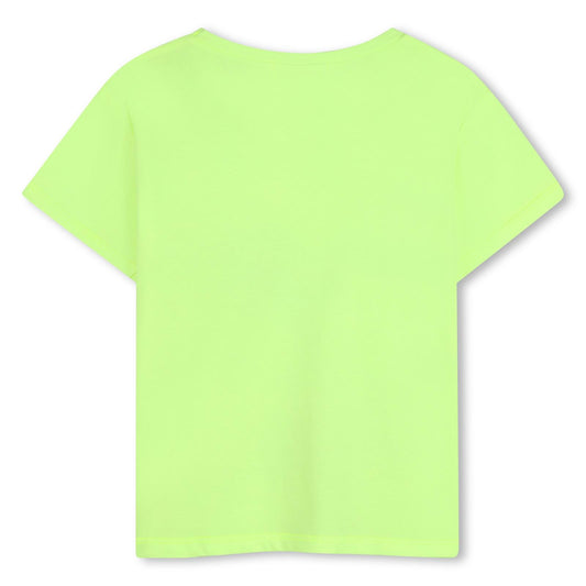 Billieblush T-Shirt mit Paillettendruck - Green Lemon