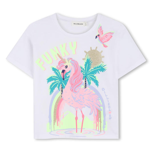 Billieblush T-Shirt mit Druck - White