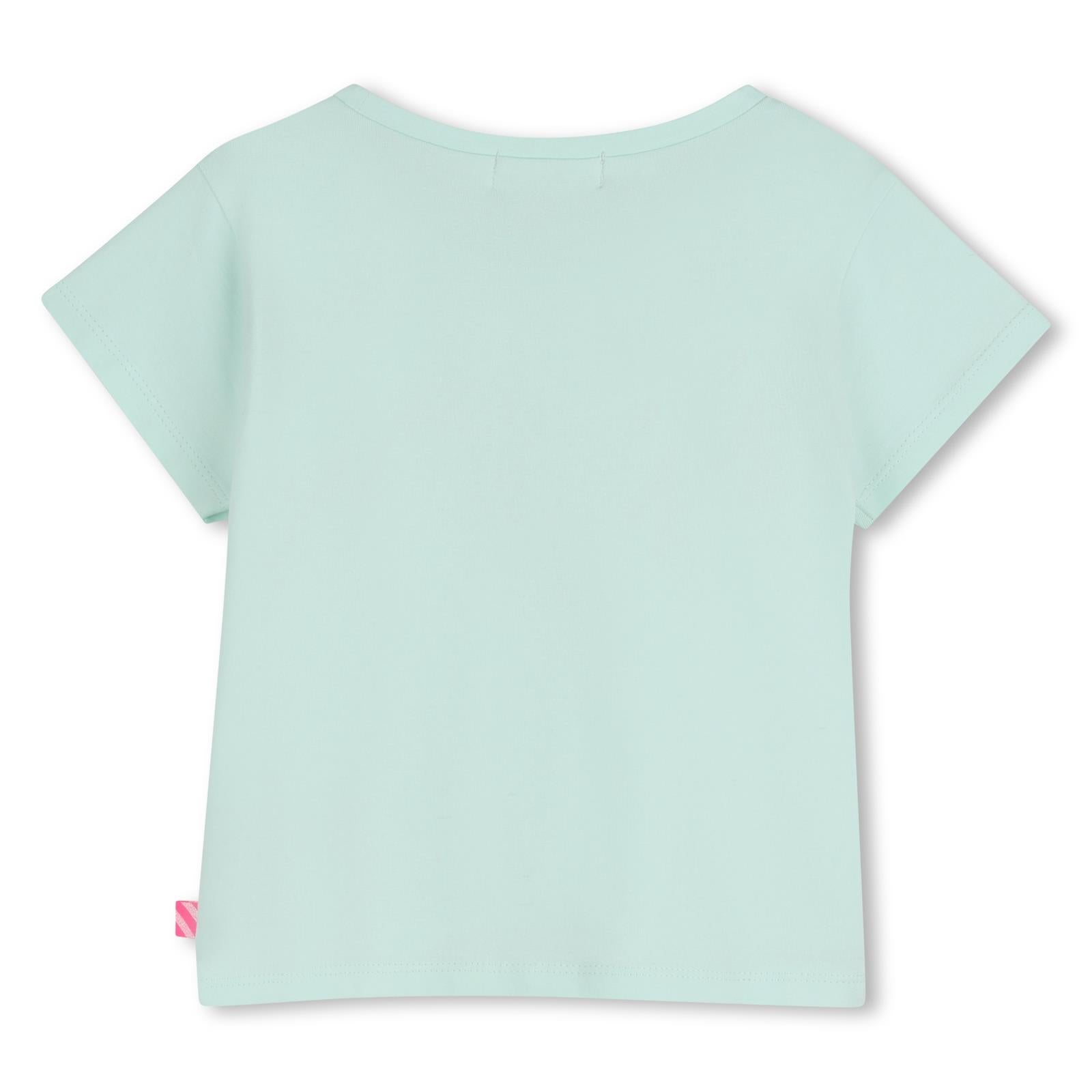 Billiblush T-Shirt mit Schriftzug - Sea Green