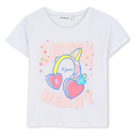 Billieblush T-Shirt mit Druck - White