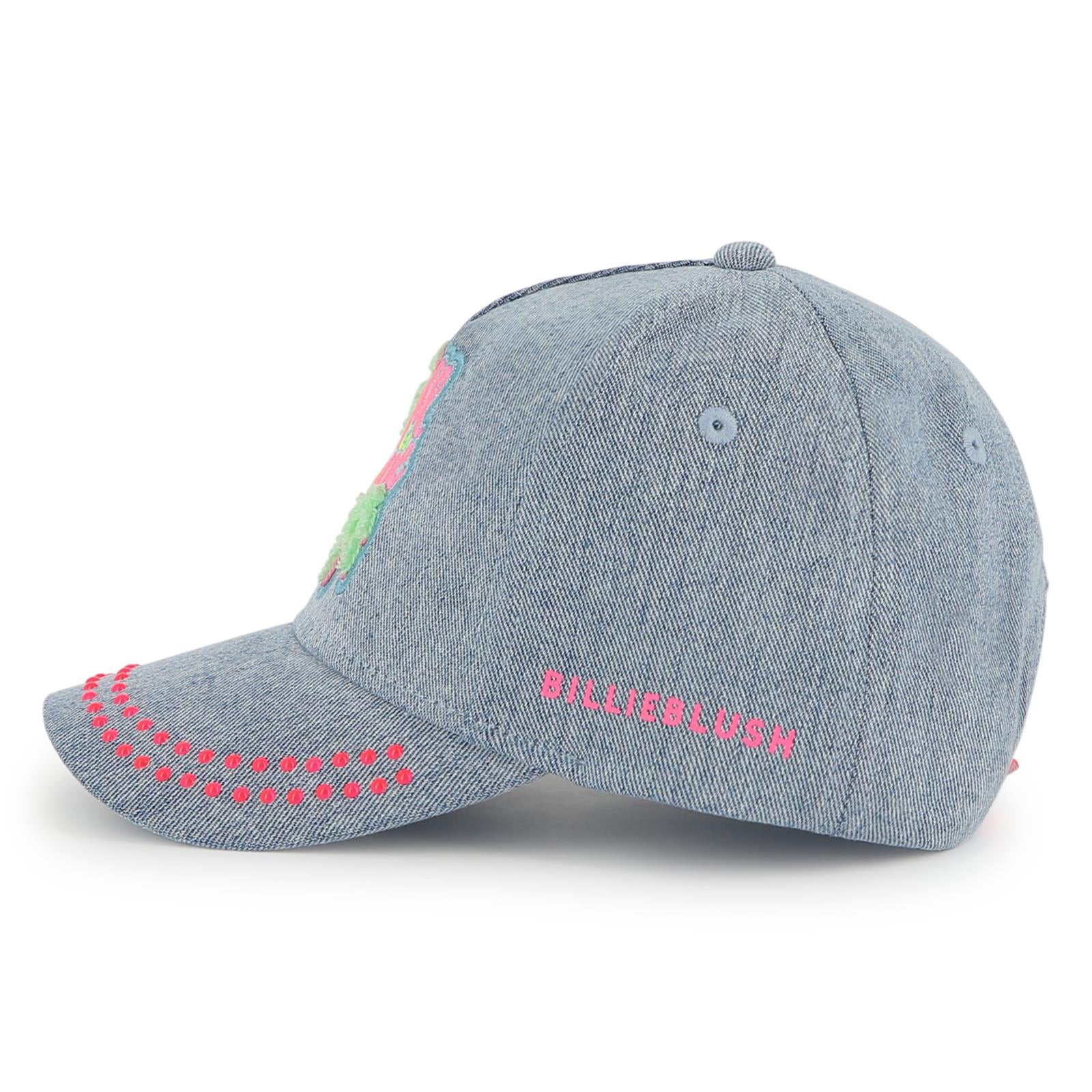 Billieblush Cap mit Patch und Druck - Stone