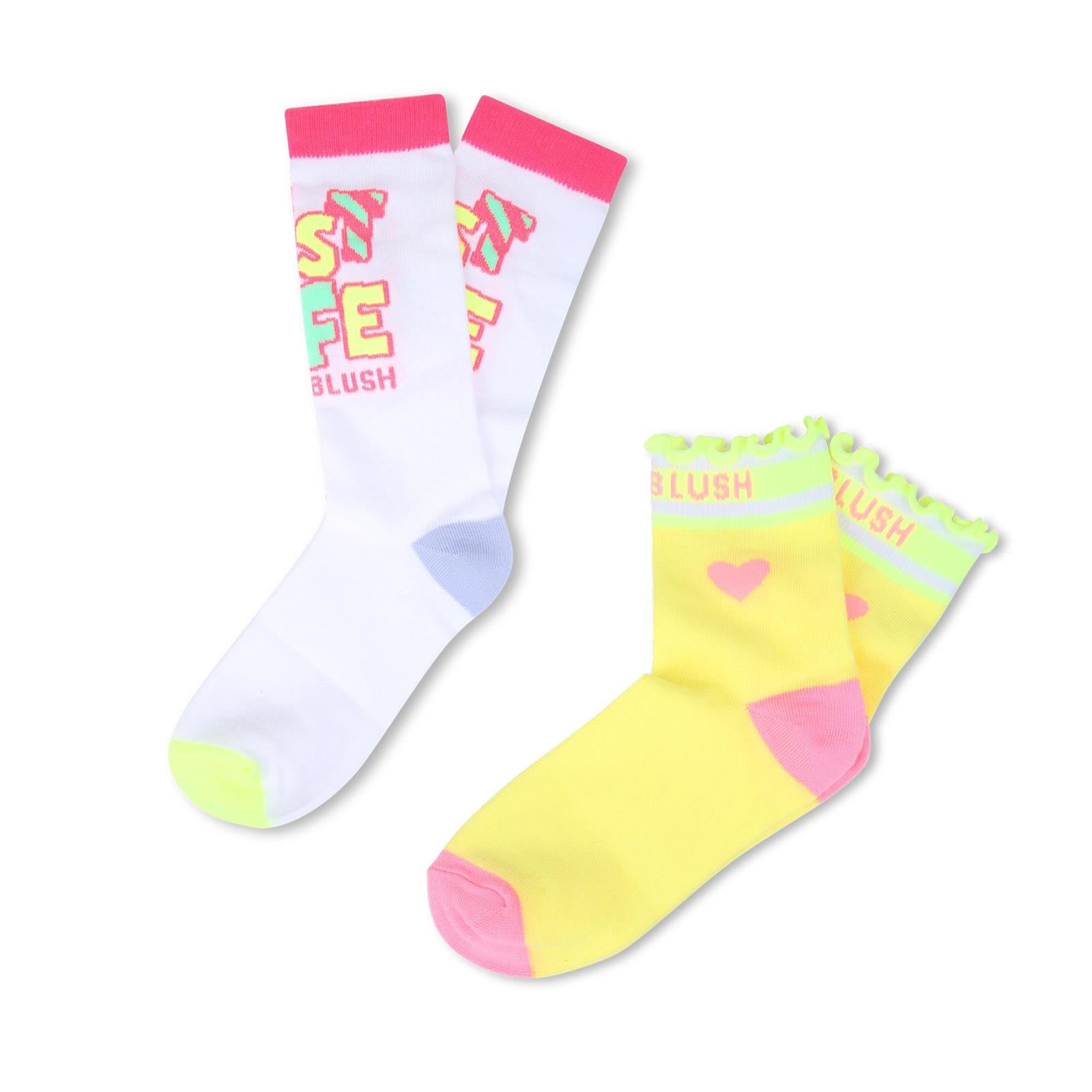 Billieblush Socken Doppelpack - White