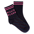 Bild in Galerie-Betrachter laden, Billieblush Socken mit Glitzer und Schriftzug - Navy
