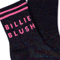 Bild in Galerie-Betrachter laden, Billieblush Socken mit Glitzer und Schriftzug - Navy
