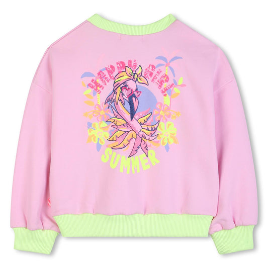 Billieblush Sweatshirt mit Rückendruck - Nosegay
