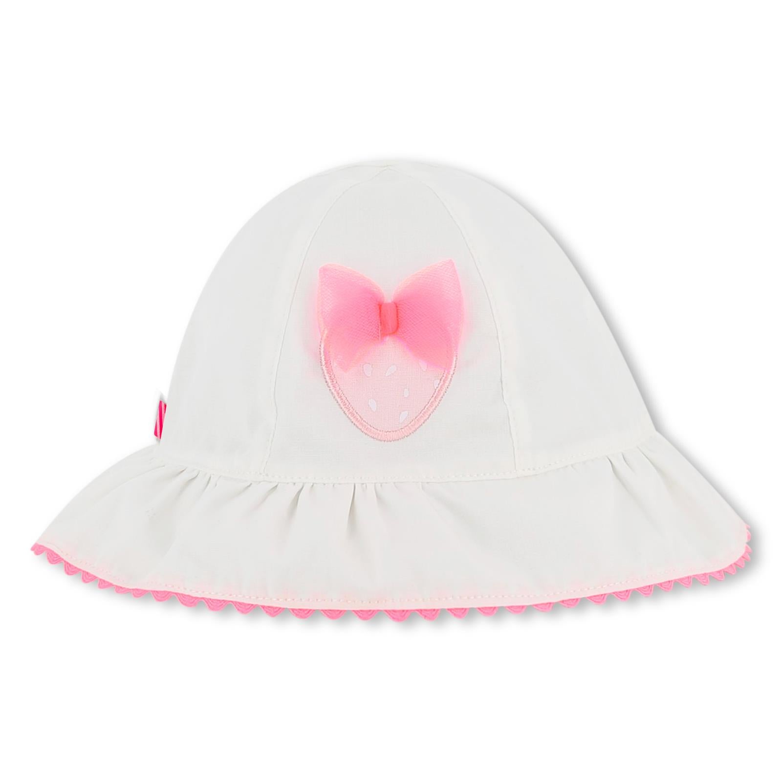 Billieblush Sonnenhut mit Schleife - White