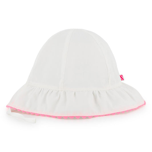 Billieblush Sonnenhut mit Schleife - White